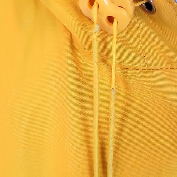 Island Trader Outfitters Women Fleece Lined Rain Coat Yellow/Navy Size M - Picture 11 of 11